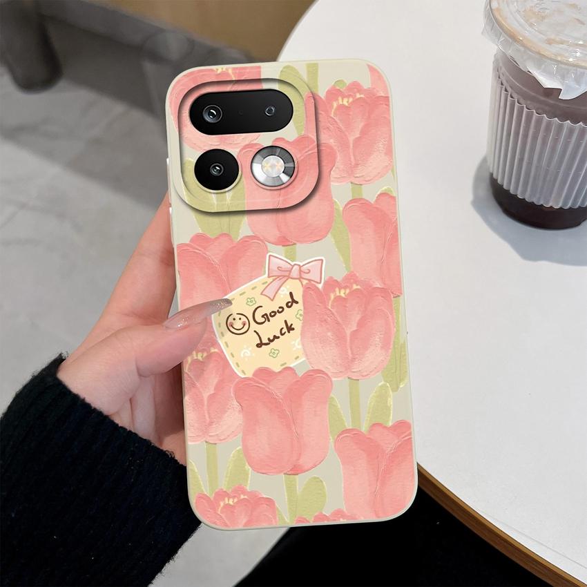 For Realme 16 15 14 Pro Plus C85 Pro P3 Lite Oppo Reno15 Pro A95 A94 A93 A92 A91 A78 A96 A83 Phone Covers Pretty Flowers Shockproof High Quality Cases