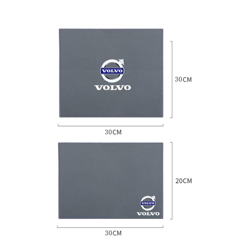 Car Towel Double-sided Coral Fleece Auto Cleaning Cloth for Volvo xc60 s60 v40 v50 v60 s80 s40 c30 awd c70 s40 s60 s80 s90 v70