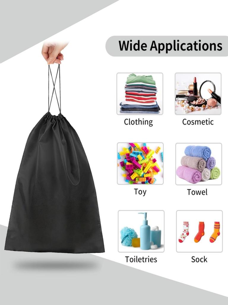 5-50PCS Travel Shoe Bag Portable Dustproof Drawstring Shoes Pouch Organizers Non-Woven Shoes Storage Bags For Sports Shoes Boots