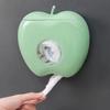 Wielofunkcyjne pudełko do przechowywania woreczków z folią spożywczą w kształcie jabłka, Ścienny kuchenny pojemnik do wyciągania i sortowania, Oszczędzający miejsce artykuł gospodarstwa domowego