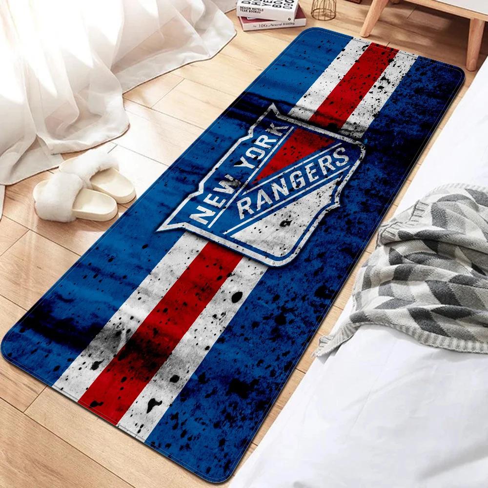 Ice Hockey Sports Door Mat Washable Non-Slip Living Room Sofa Chairs Area Mat Kitchen Toilet Rug