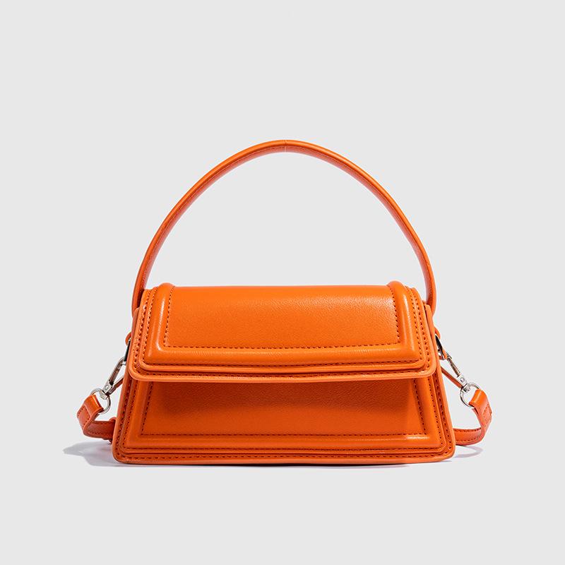 Z Women's 2024 Fashion Mini Trapezoidal Handbag: City Leisure Messenger & Shoulder Bag