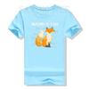 Anatomie eines Fuchses | Niedlich Süßes Raubtier Lustiges Tier Geschenk T-Shirt Humor Fuchs-Liebhaber Grafik T-Shirt Oberteile Kurzarm Blusen Geschenke