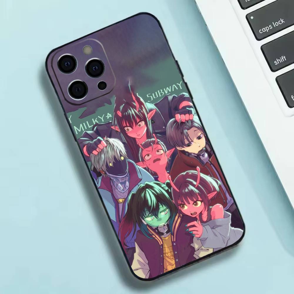 Anime M-Milky S-Subway  Phone Case Silicone Soft For IPhone 17 16 15 14 13 12 11 X XR Plus Pro Max Plus