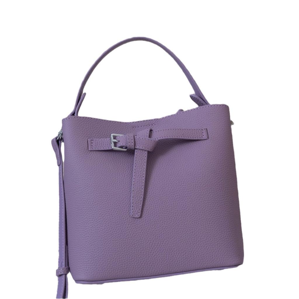 Cowhide Shoulder Women's Bag, Mother and Child Bag, Large-capacity Messenger Lady, Fashionable and Simple Versatile Bag Soft