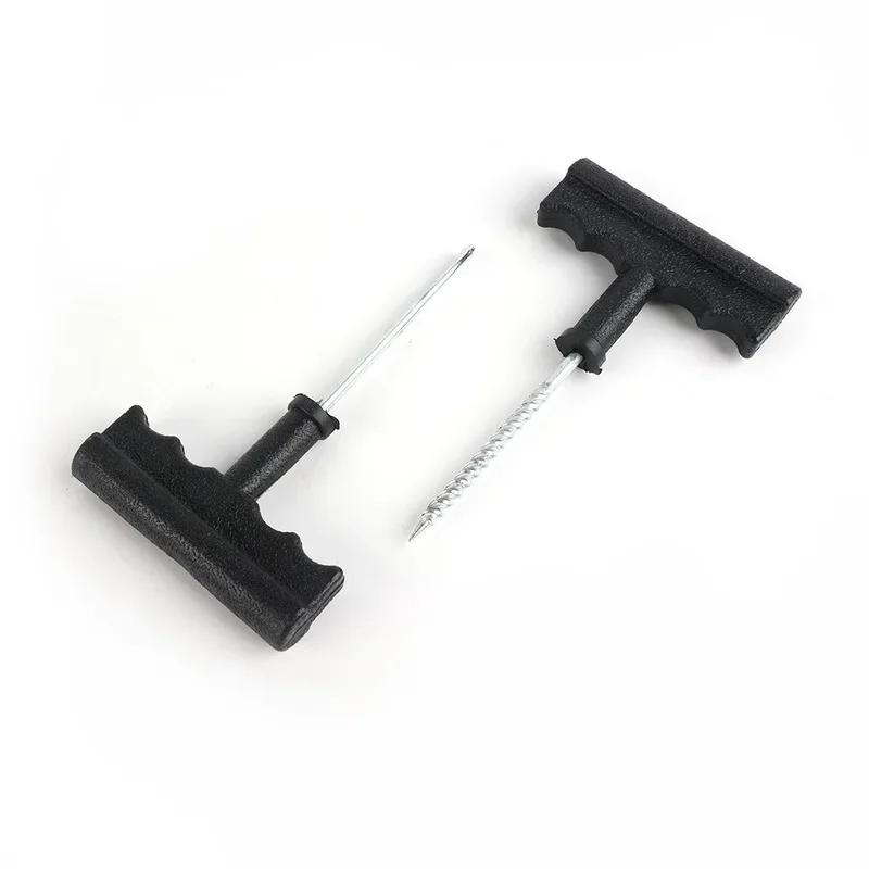 Tire Repair Tools Kit Car Motorcycle Bike Tyre Puncture Repairing Tool Tubeless Tires Repair Rubber Strips Plug Tools