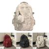 Nylon Casual Travel Backpack For Men And Women With Padded Shoulder System For Daily Use