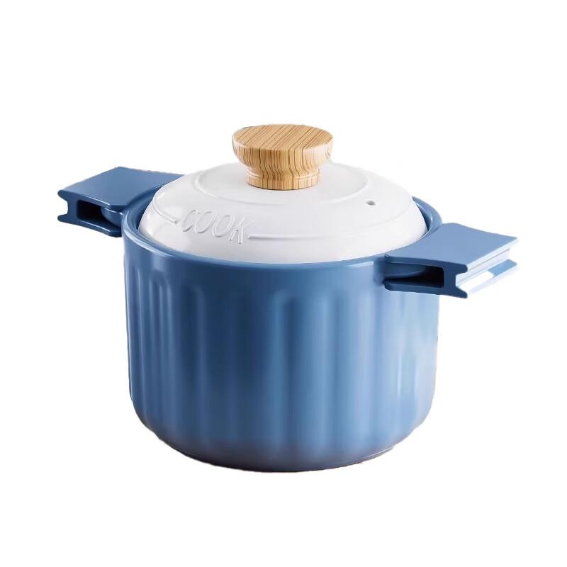 Changbaosen BW-200 Blue Pumpkin Ceramic Casserole