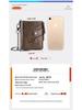 Cow Captain Vintage RFID Men's Trifold Zipper Wallet - Genuine Leather & Top Layer Cowhide