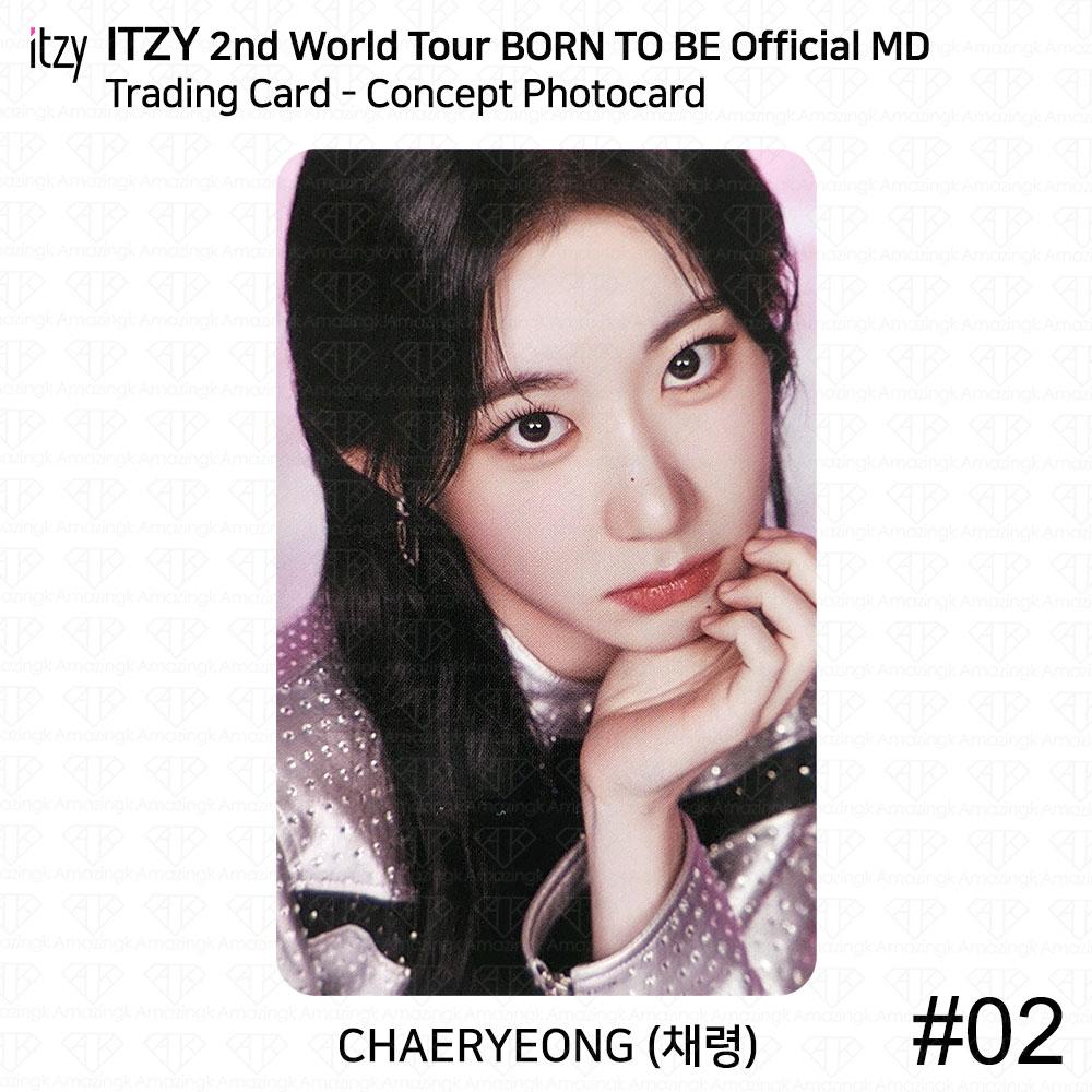 

2-е мировое турне ITZY «Рожденный стать официальным доктором медицины» Фотокарточка Йеджи Рюджин Chaeryeong - Concept #2