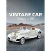 1/32 Luxury vintage car BENZ 500K alloy model, exquisite desktop ornaments, the best collection for car model enthusiasts