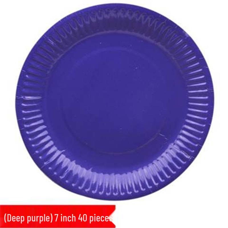 Disposable DIY Painting Plates for Kindergarten Art Activities