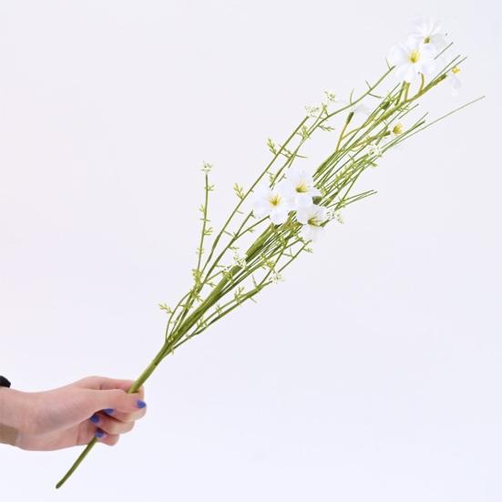 Künstlicher Wildblumenstrauß Sommer Frühling Falsche Blumenäste für DIY Brautsträuße Hochzeitsblumengesteck Tischdekorationen