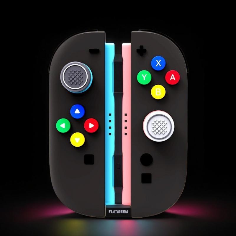Thumb Button Caps For Switch 2 Joysticks Controller Colorful Silicone Cap For Switch 2 Handle keycaps Accessories