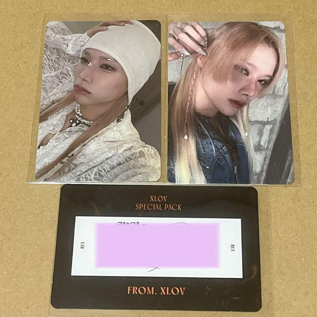 [USED] XLOV Louis Trading Card + Scratch Card