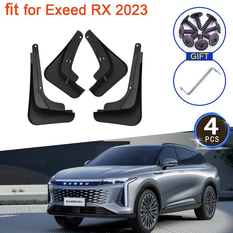 Для Exeed RX Yaoguang Omoda C9 2024 Аксессуары Брызговики Обновление Защита от брызг Передние Задние Колеса Крыло Брызговик Детали