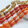 Red Agate Chalcedony Gourd Beads for DIY Jewelry
