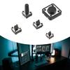 250Pcs 25 Values Momentary Tactile Push Button Switches Assortment Kit 7 Size For Electronics