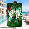 Celtics Logo Beach Towel, Microfiber Beach Towel, Perfect For Pool, Beach, Travel, Home Decor Beach Party Fan Gifts