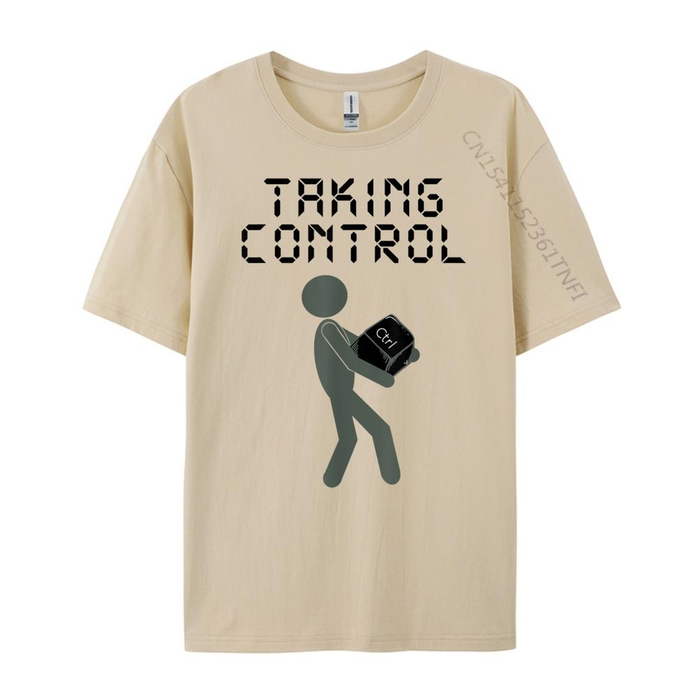 Cool Taking Control Geek Computer Keyboard Key Christian Tshirt Unisex Unisex Tee Shirt Unisex