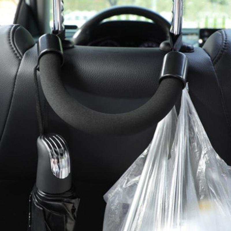 Autositz Rückenlehne Weiche Armlehne Kopfstütze Aufbewahrung Hänger Halter Griff Hinterer Stuhl Sicherheits-Handlauf Zubehör Ältere Kinder Hilfe