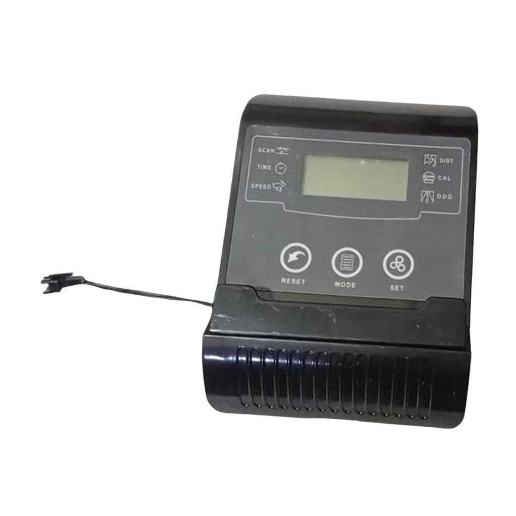 Indoor Stationary Bike Speedometer Heart Rate Multifunctional Rowing Machine Monitor for Fitness