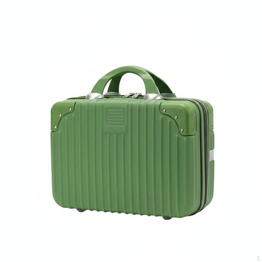 Mini Suitcase Makeup Case Lightweight Hard Shell Cosmetic Multifunctional Portable Toiletry Box