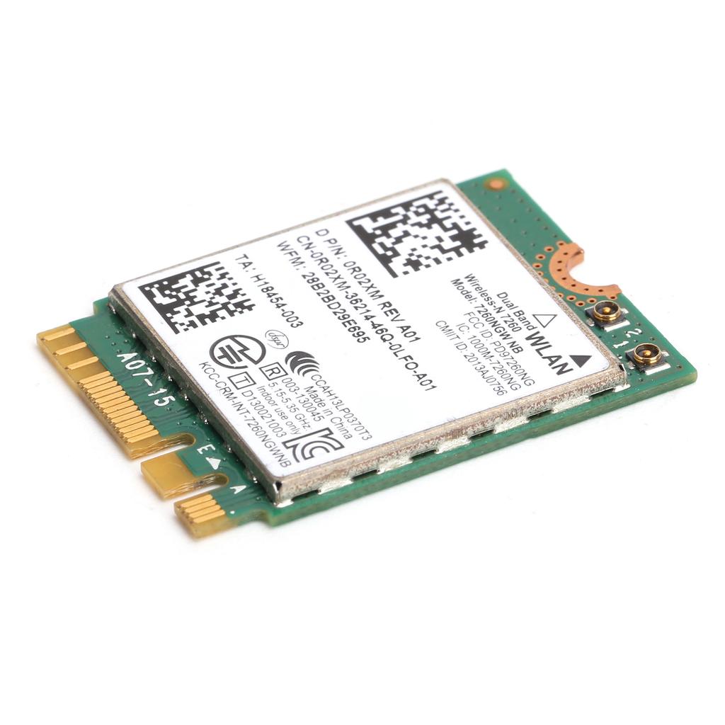 WLAN-Karte 2,4g 5g Dualband Drahtlosnetzwerkkartenmodul 300Mbps für Intel 7260NB 7260NGW