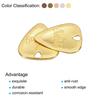 uxcell Guitar 2mm 30mm x 26mm for Metal Guitars and Other Various Pack of 5 Picks, Thickness, Size, Instruments, Colors,