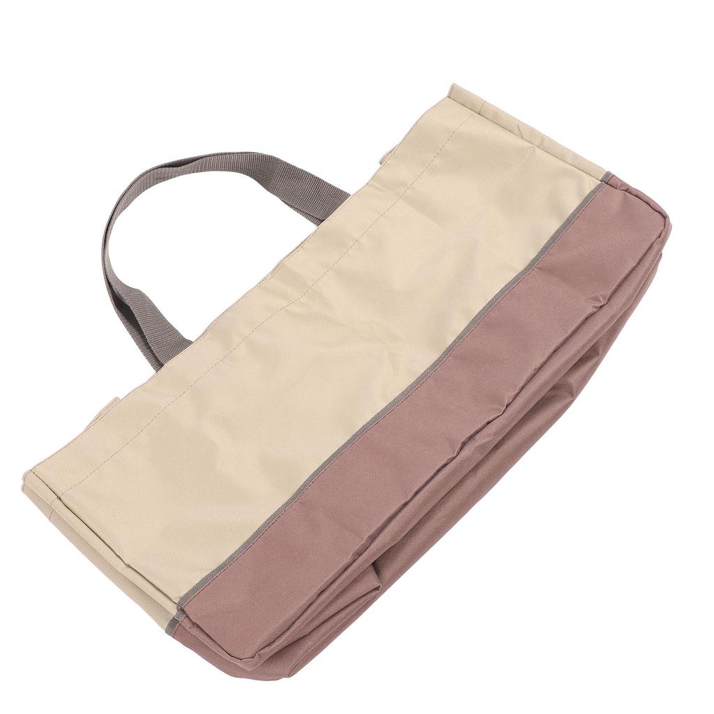 Firewood Carrier 60x30x30cm Heavy Duty 600D Oxford Fabric Log Bag with Reinforced Handle for Camping BBQ Fire Pit