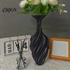 Minimalist Flower Vase 3D Printed Vase, Silk-Like Elegant Twisted Smooth Line Arrangement Holders, Nordic Style Coffee Table & Shelf Office