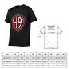 49ers (Go Niners!) T-Shirt-Grafiken übergroße Basketball-Grafik-T-Shirts schwarze T-Shirts für Männer