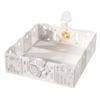 Baby Playpen and Crawling Mat: Indoor Infant Safety Fence for Living Room Floor.