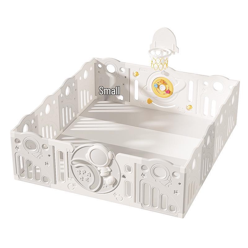 Baby Playpen and Crawling Mat: Indoor Infant Safety Fence for Living Room Floor.
