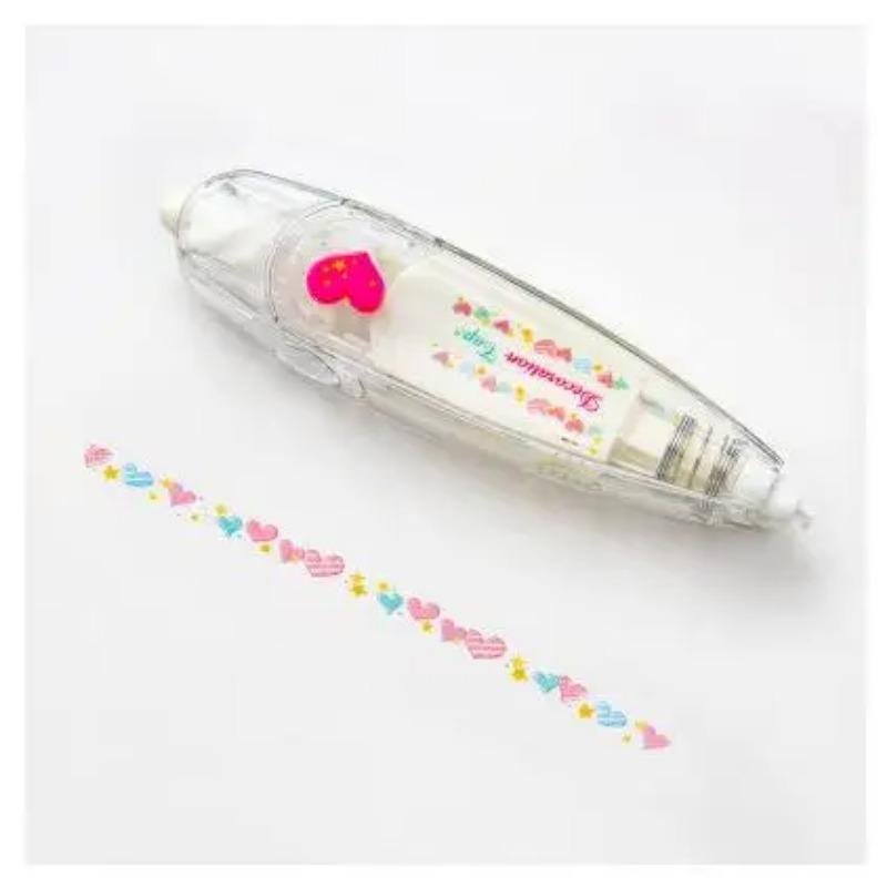 1 Pc Kawaii Animals Mechanical Decorative Correction Tape Corrector Diary Diy Journal Art Supplies Gift Accessories School