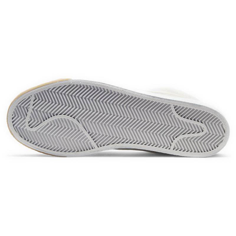 Nike SB Blazer Mid Cream Gum Skateboard Shoes 864349-005