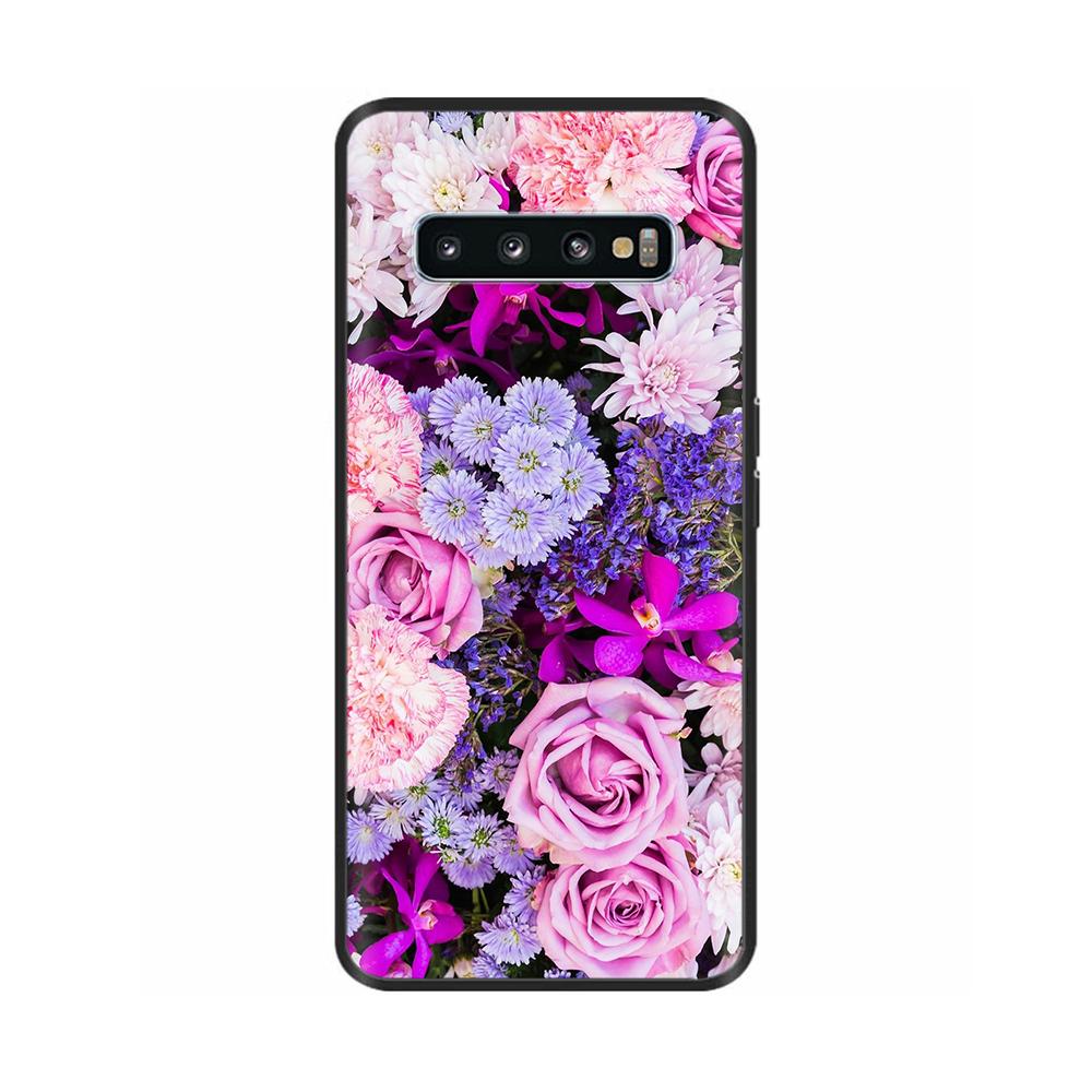 Shockproof Cover For Samsung Galaxy S10 Phone Case Animals Painted Shell For Samsung S10 Plus S10+ S 10 Soft Silicone Back Cover