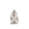 Nike  Shox R4 White Metallic Women Sneakers Metallic-Silver Max-Orange AR3565-101