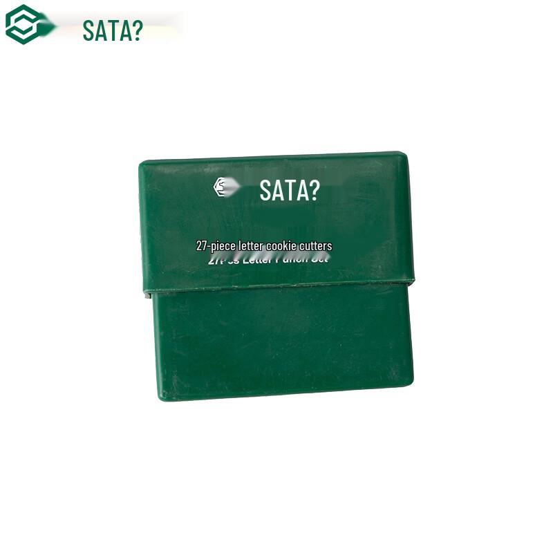 SATA 90808 27-Piece Letter Punch Die Set