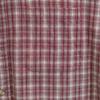 DAVID TAYLOR Check Pattern Short sleeve Button down shirt XL Red series Men's Used