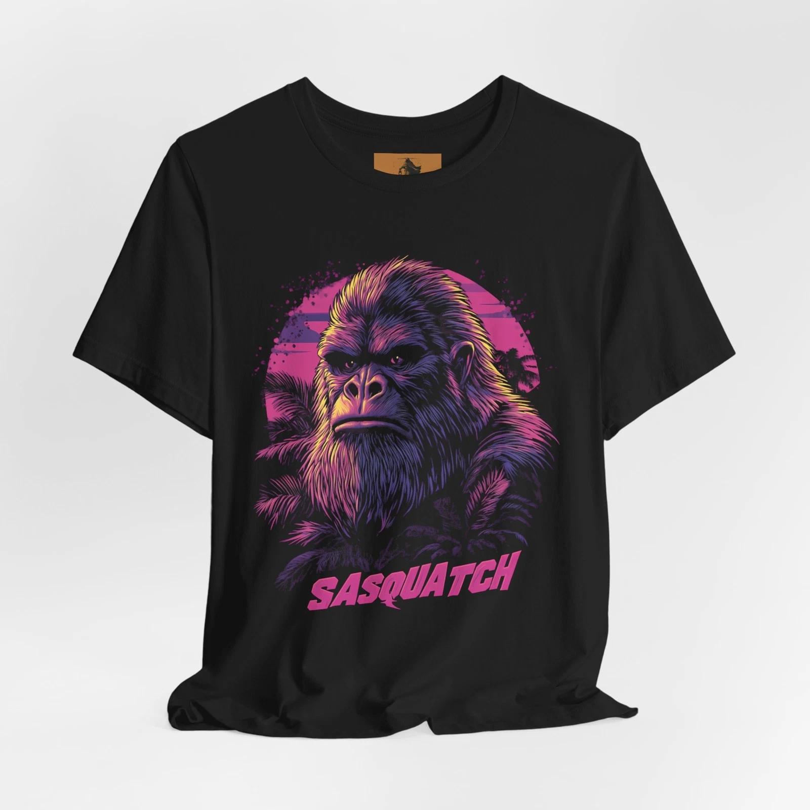 Sasquatch T-Shirt – Cryptid Lover Tee for Myth & Cryptozoology Fans S