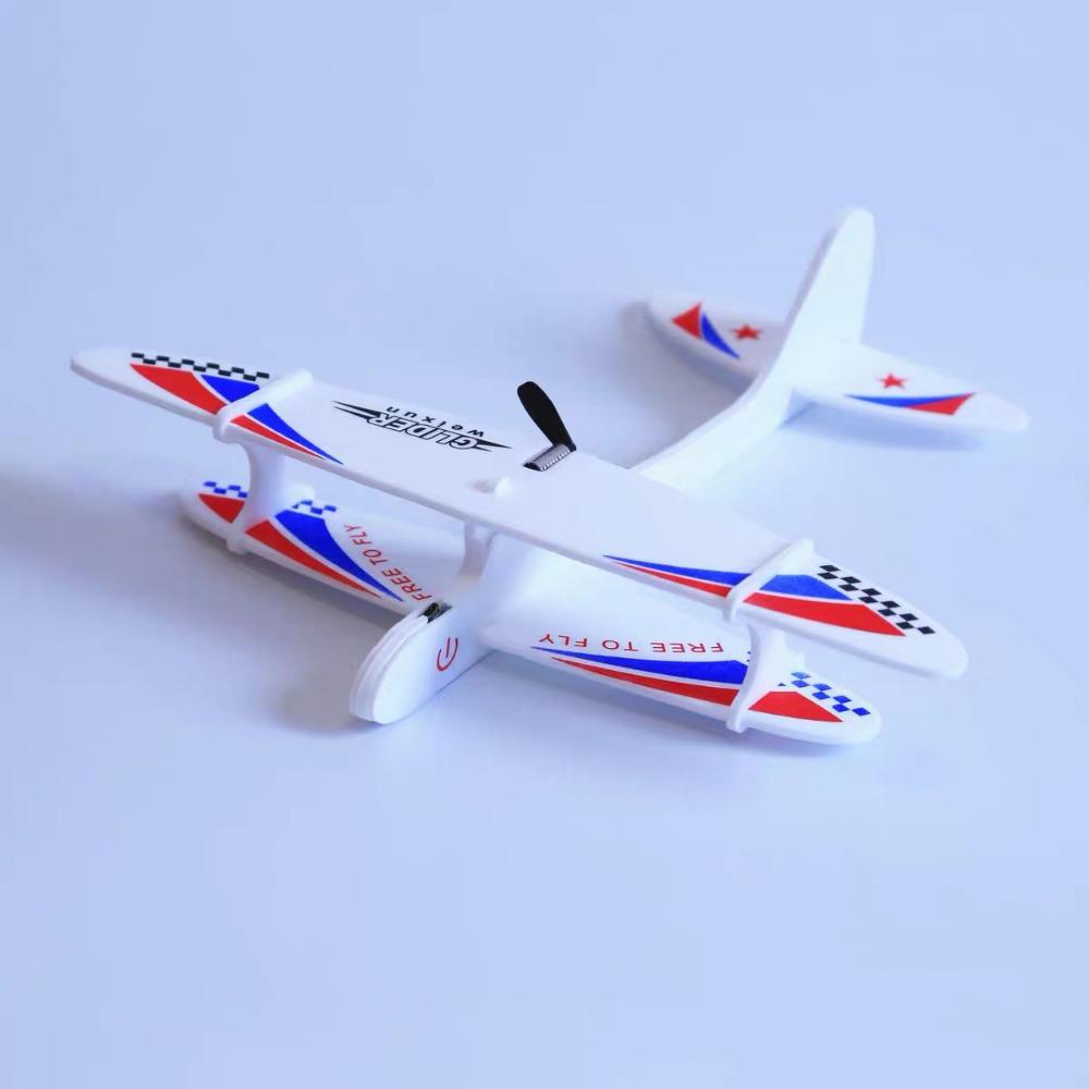 New Ligthweight Children'S Hand Throwing Aircraft Multistyles Eva Airplane Glider Toy Model Diy Assemble Airplanes Toys