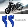 2 STÜCKE Motorrad Fußpedal Modifikationszubehör Passend Für PEG REST 43CC 47CC 49CC (blau)