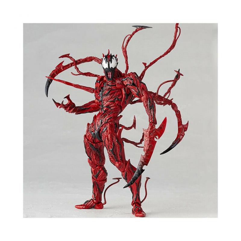Carnage Czerwony Venom Spider-Man Yamaguchi Figurka Model Akcji Marvel Lalka dla Dzieci
