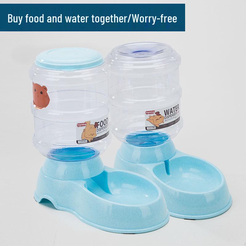 3.8L Automatic Pet Water Dispenser & Feeder for Cats and Dogs