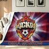 CSKA Moscow Print Flannel Blanket High Quality Warm Comfortable Cover for All Seasons Perfect for Gifts Home Decor