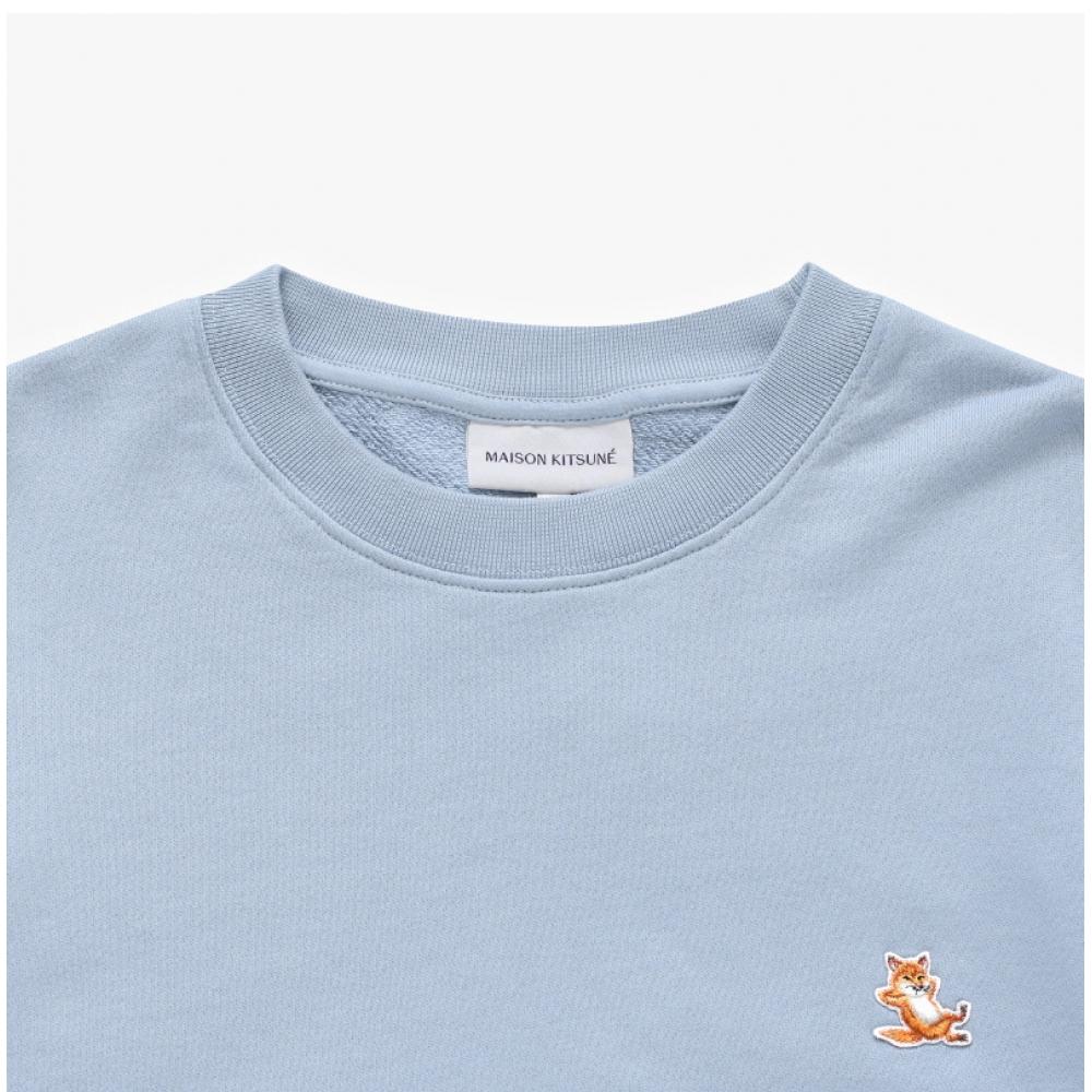 MaiSon KitSune Men S SweatShirt Chillax Fox Patch Lm00303km0001 0122