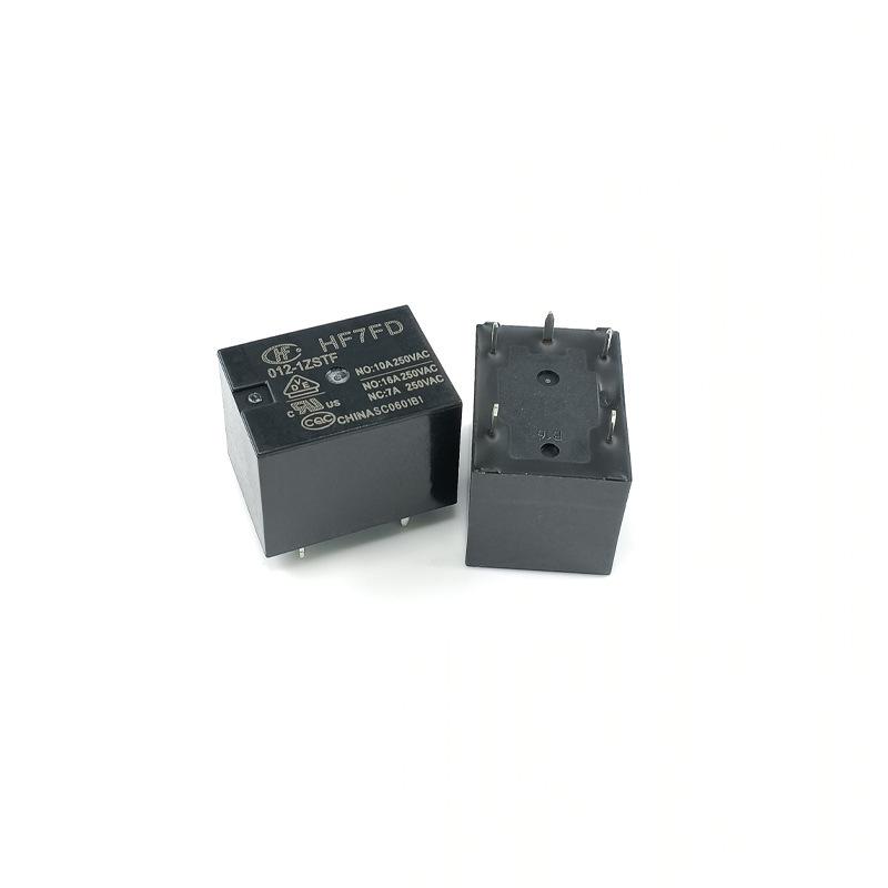 High Power 10A 5-Pin Relay HF7FD/012-1ZSTF with Changeover Capability
