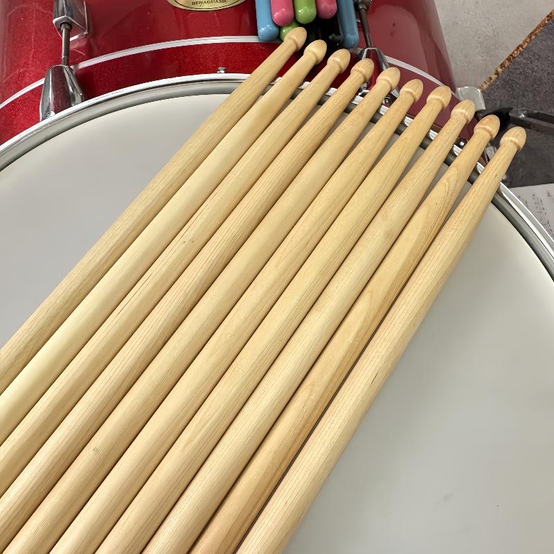 Trommelstöcke aus Ahorn: 5A Hickory, Eiche, Massivholz 7A Übungssticks.