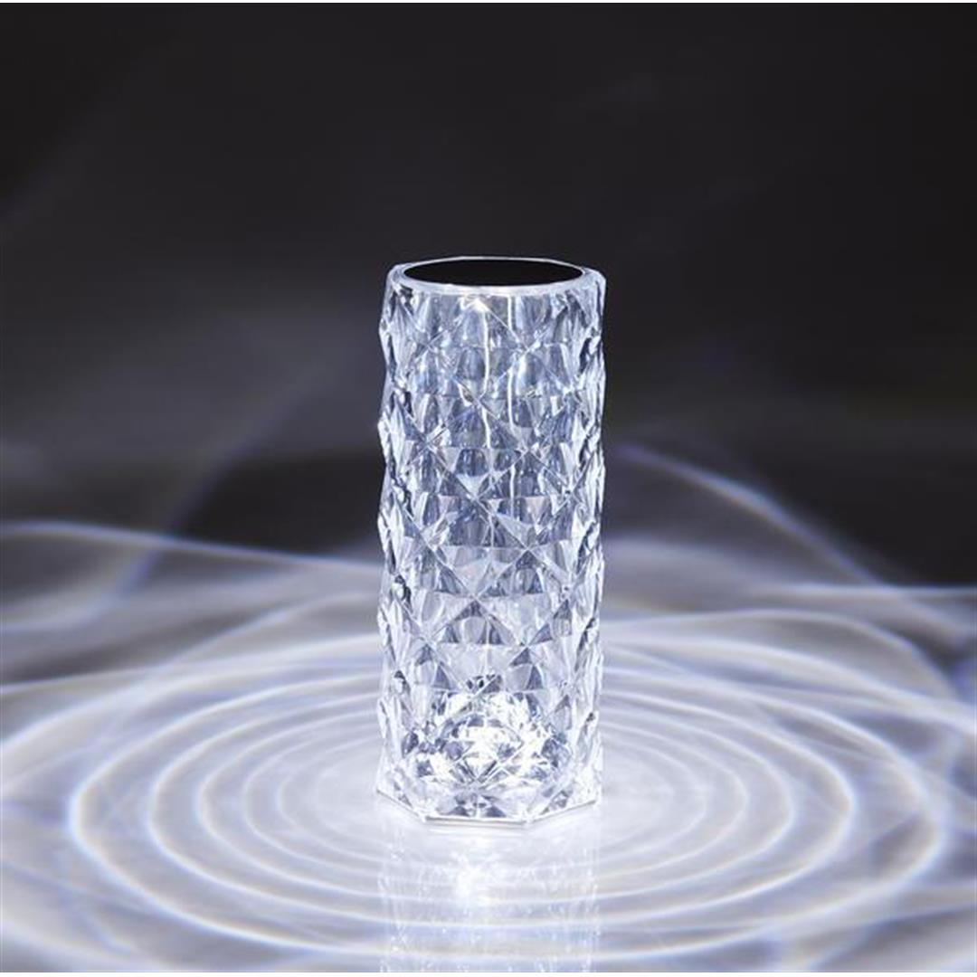 

Кришталева світлодіодна настільна лампа Bylamp FW02 24x10x10 cm